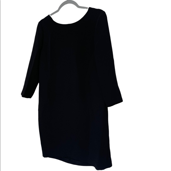 Sandro Black H12 Regalade Mini Dress with Bow - Picture 5 of 14